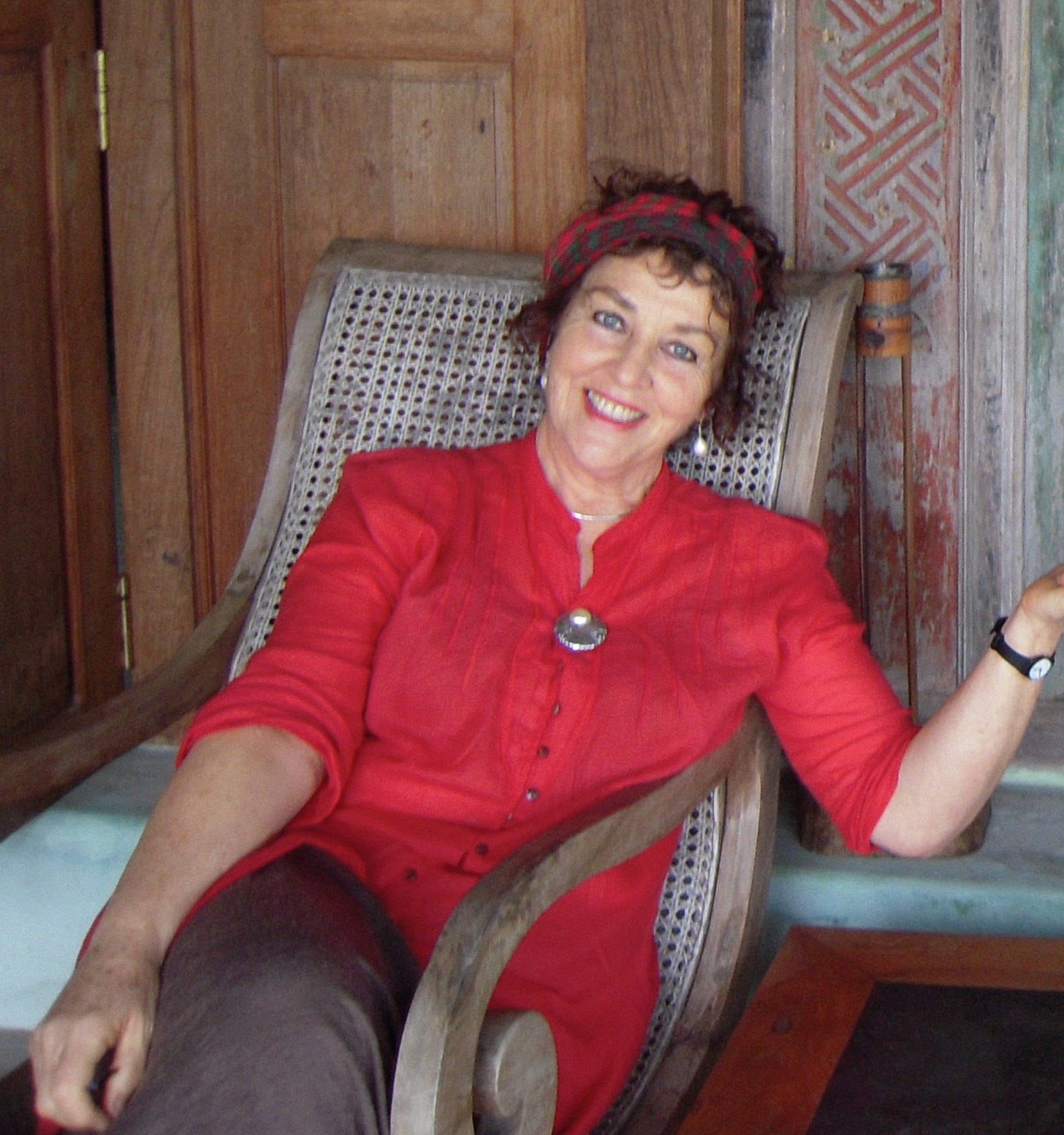Portrait of novelist Fabia Claridge